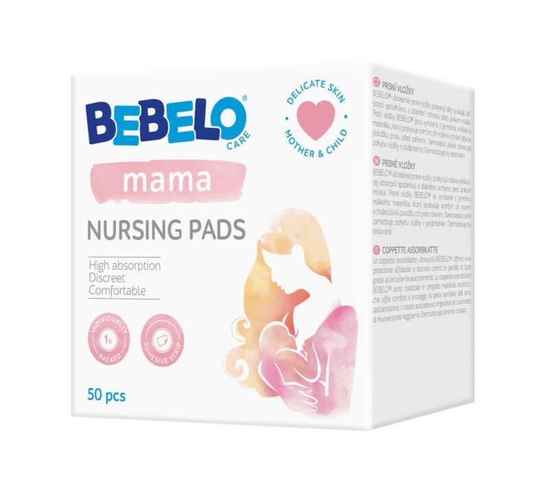 BEBELO Mama Nursing Pads prsní vložky 50 ks