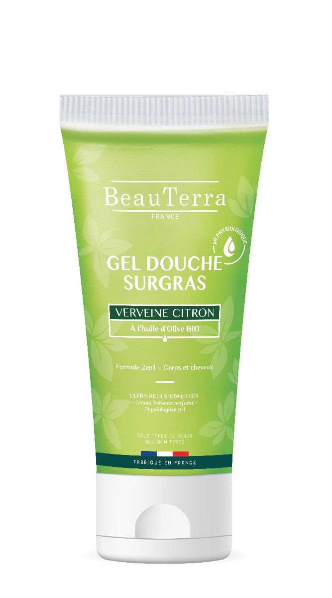 BeauTerra Sprchový gel ultra výživný Verbena 200 ml