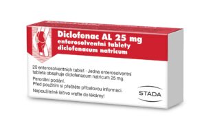 Diclofenac AL 25 mg 20 tablet
