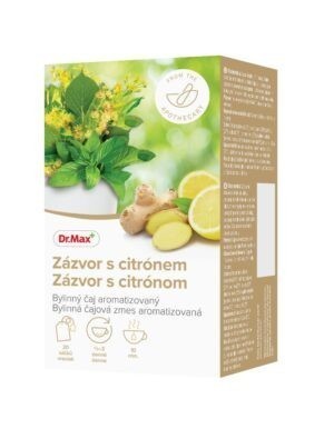Dr. Max Zázvor s citrónem bylinný čaj 20x1
