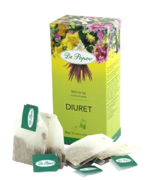 Dr. Popov Diuret Tea bylinný čaj porcovaný 20x1