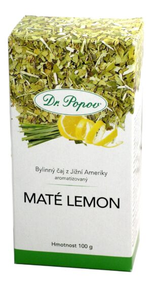 Dr. Popov Maté Lemon sypaný čaj 100 g