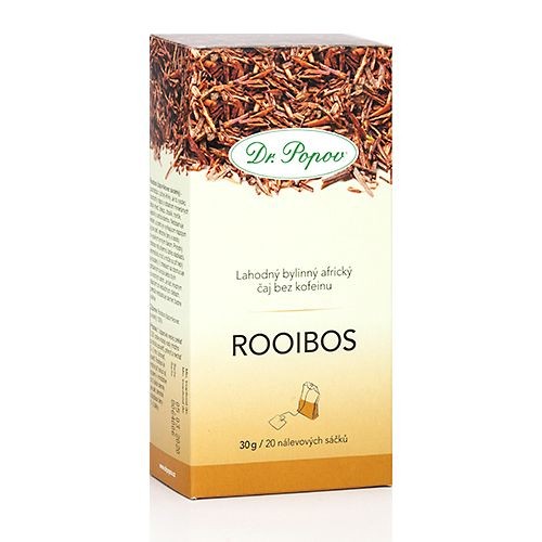 Dr. Popov Rooibos porcovaný čaj 20x1
