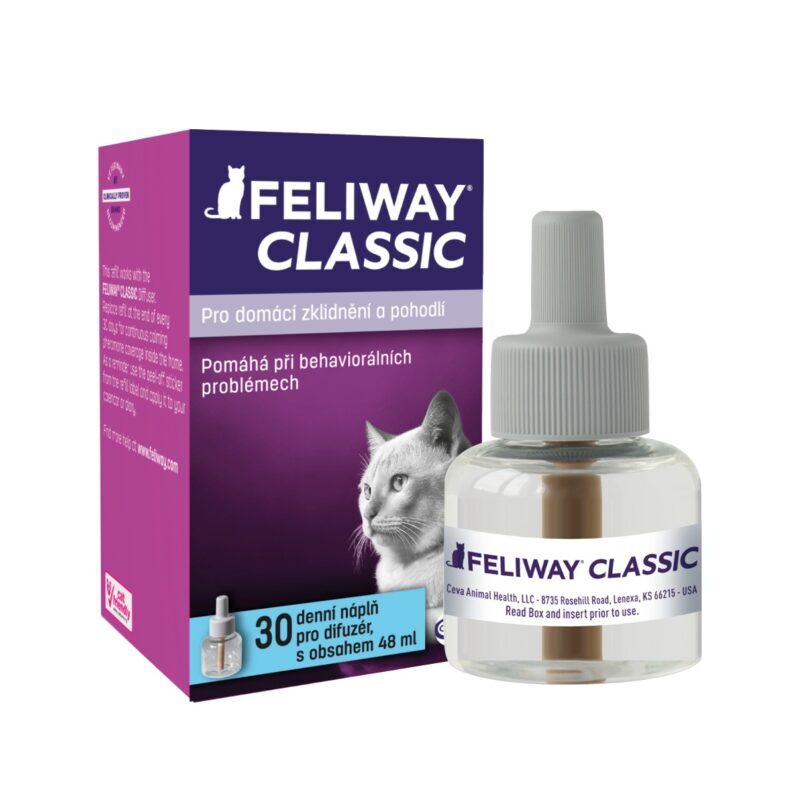 Feliway Classic náhradní náplň pro kočky 48 ml