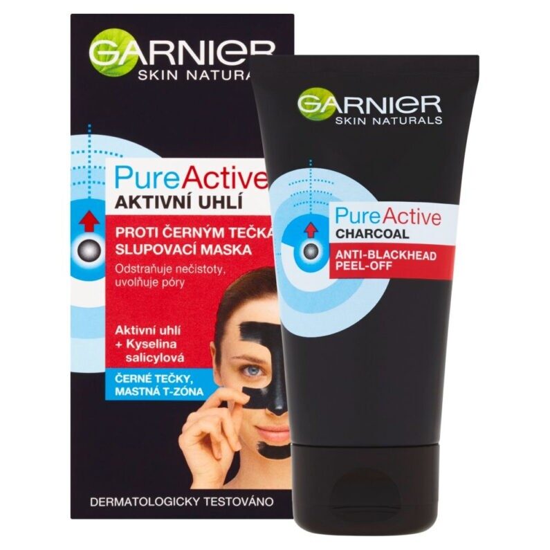 Garnier Skin Naturals PureActive slupovací maska proti černým tečkám 50 ml