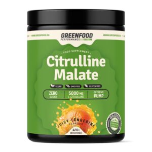 GreenFood Performance Citrulline Malate Juicy mandarinka 420 g