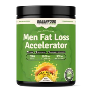GreenFood Performance Men Fat Loss Accelerator Juicy mango 420 g
