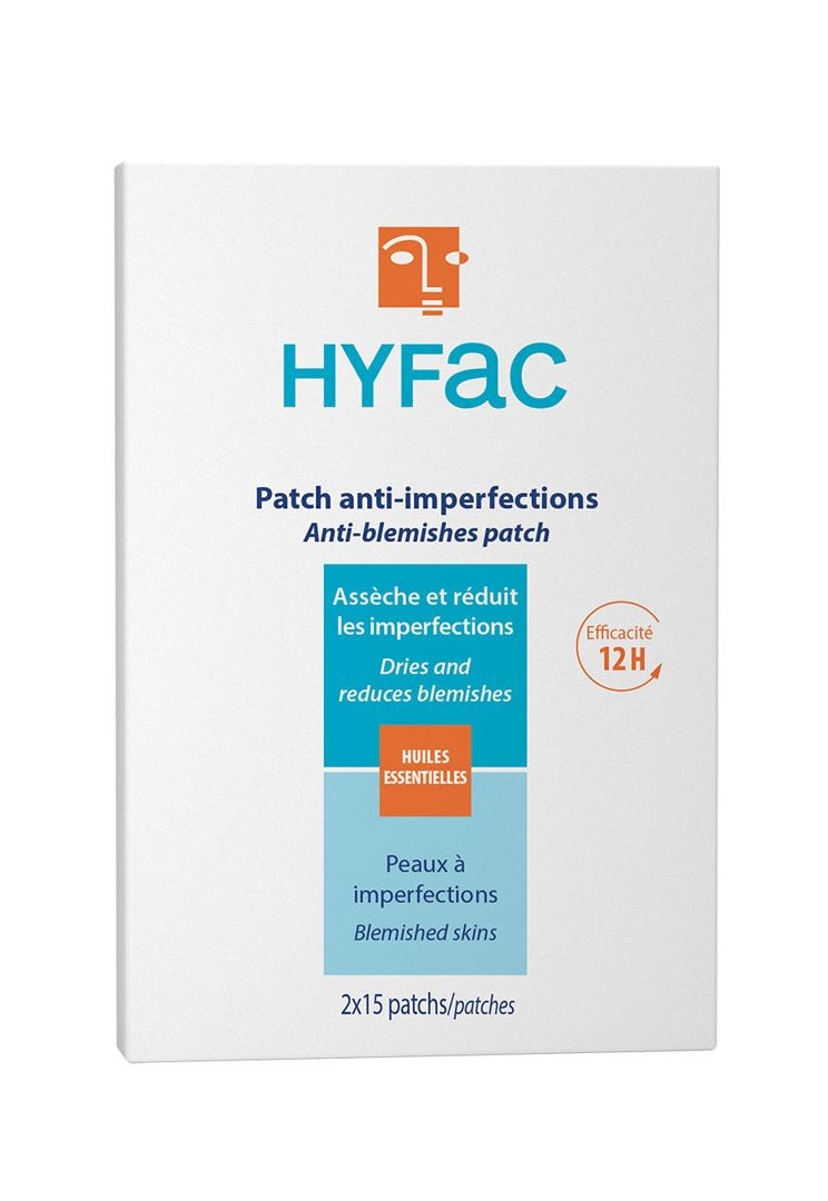 HYFAC Ošetřující náplasti na akné 2x15 ks