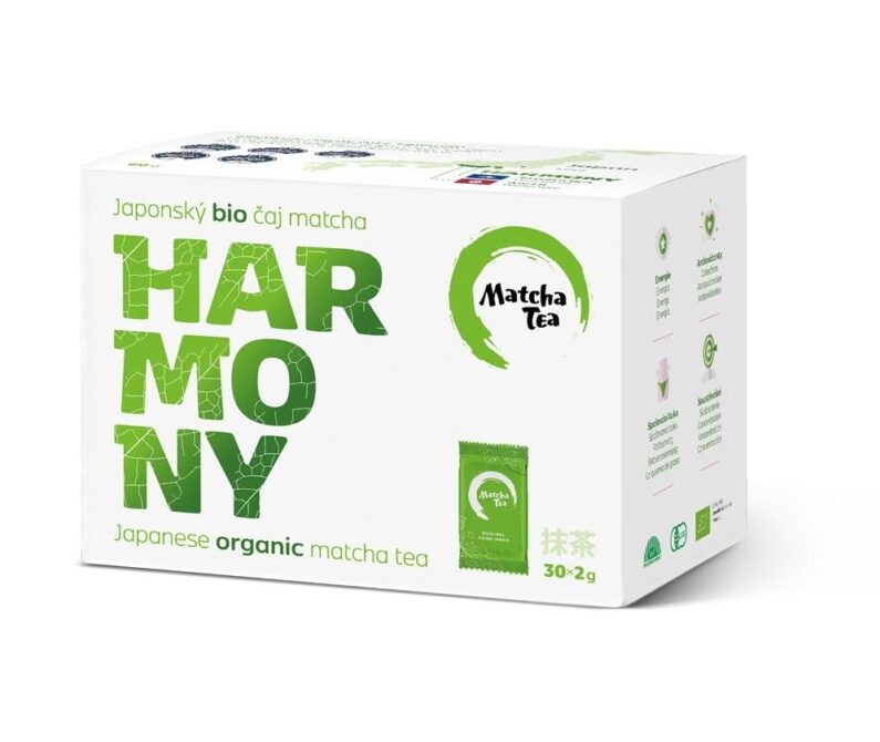 Matcha Tea BIO Harmony zelený čaj 30x2 g