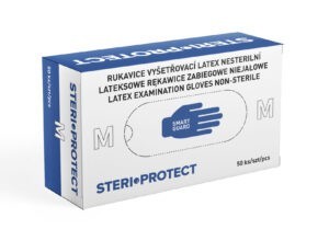 Steriwund Rukavice vyšetřovací latex nesterilní vel. M 50 ks