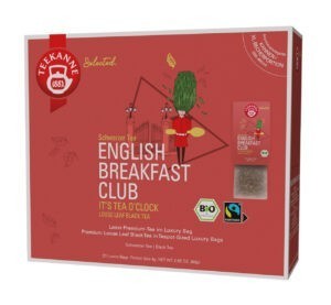 Teekanne English Breakfast Luxury Bags BIO 20x4 g