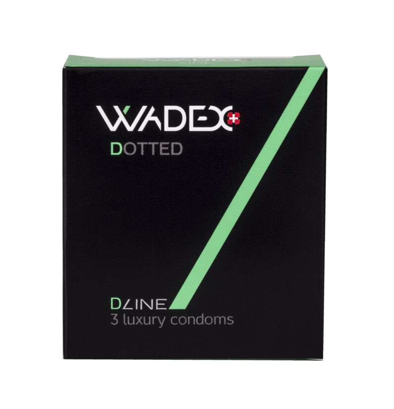 WADEX Dotted kondomy 3 ks