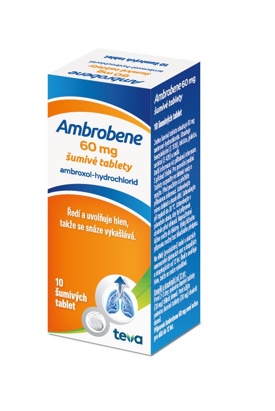Ambrobene 60 mg 10 šumivých tablet