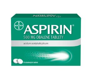 Aspirin 500 mg 8 tablet