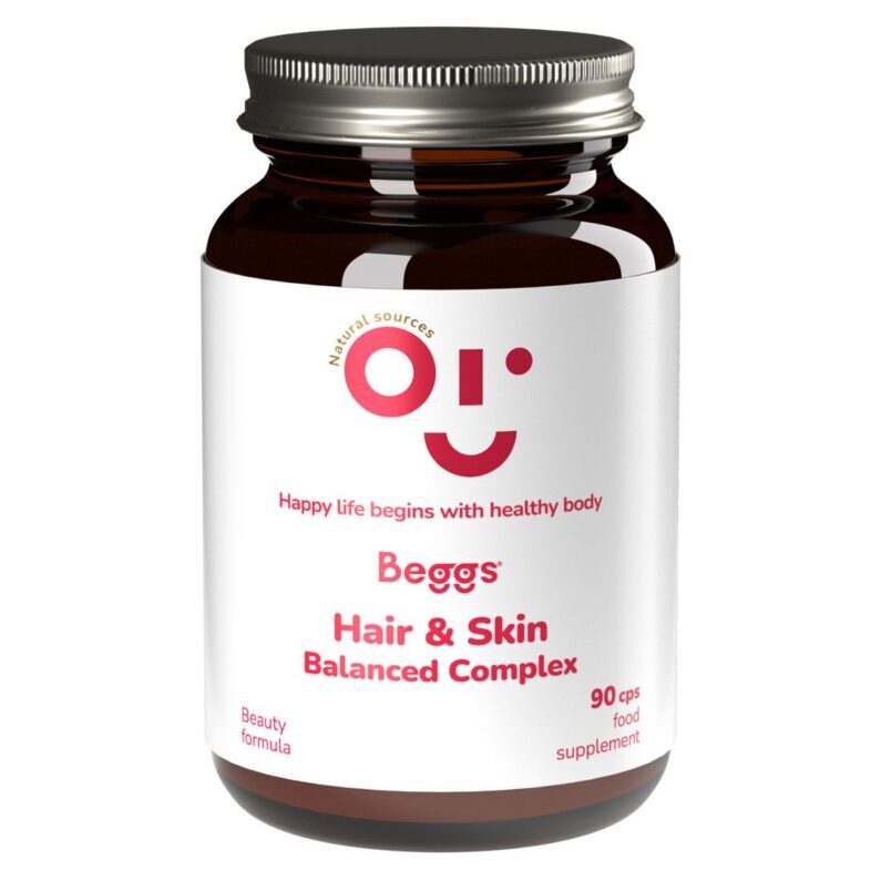 Beggs Balanced Hair & Skin Complex 90 kapslí