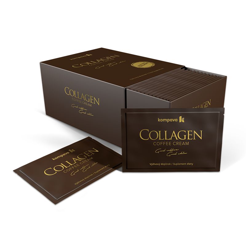 KOMPAVA Collagen Coffee Cream 30x6 g