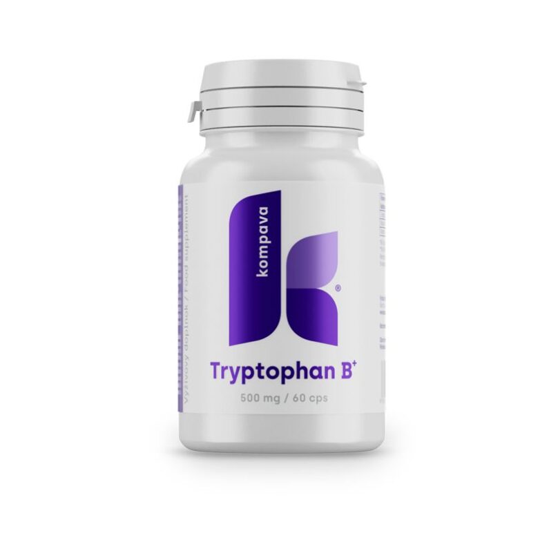 KOMPAVA Tryptophan B+ 500 mg 60 kapslí