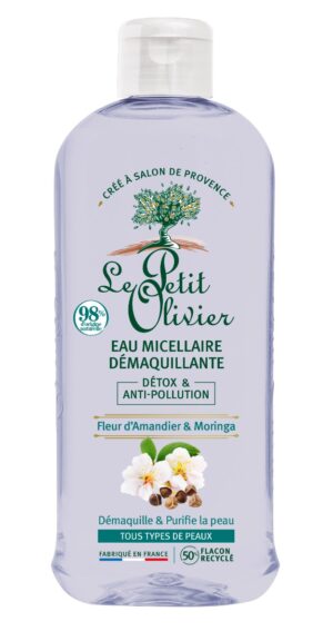 Le Petit Olivier Čisticí micelární voda Mandlový květ a moringa 400 ml