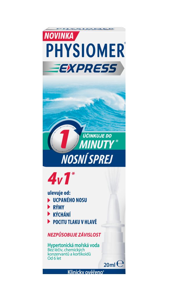 Physiomer Express nosní sprej 20 ml