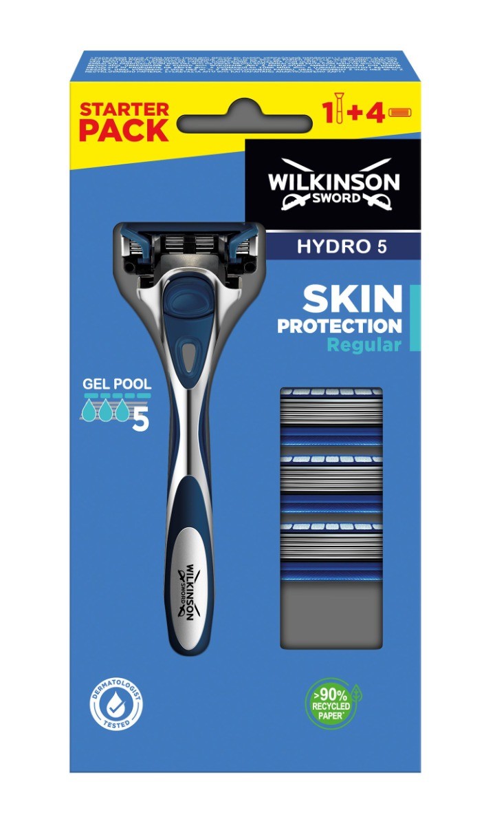 Wilkinson Hydro 5 Protection Skin starter pack holicí strojek + 4 hlavice