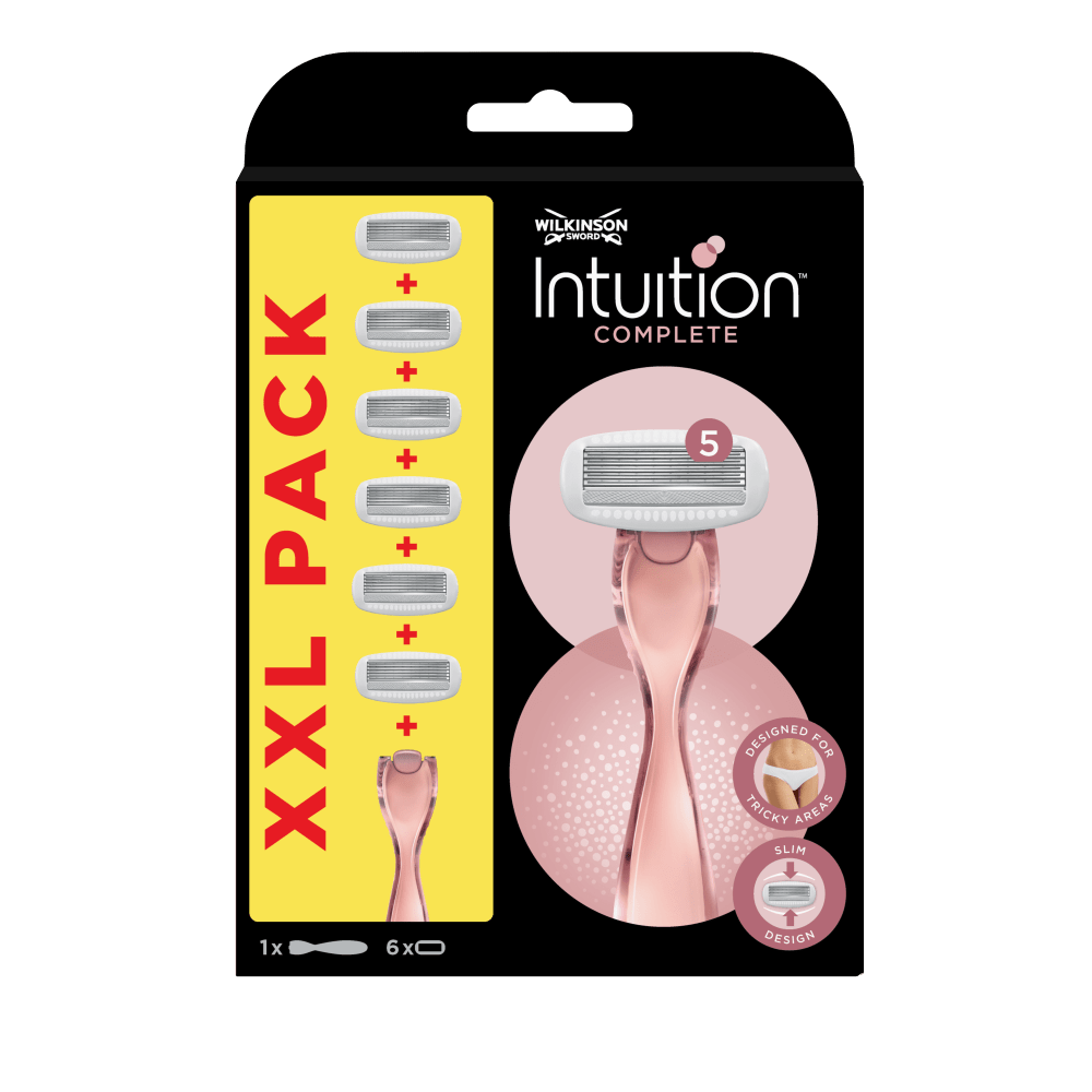 Wilkinson Intuition Complete XXL pack holicí strojek +6 hlavic