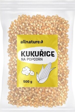Allnature Kukuřice na popcorn 500g