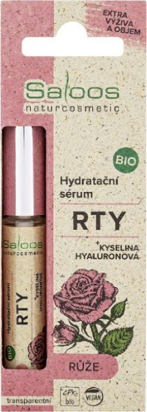 Saloos Hydratační sérum rty Růže BIO 7ml